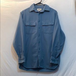 L.L. Bean Chamois Shirt Long Sleeve Button Down